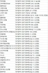 대구동구숙소