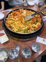 울진 죽변 시민 닭갈비 막국수 맛집 죽변항 해심원온천 상가