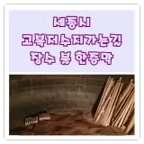세종시 고복저수지가는길 장수 불한증막