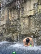 경산 아이와 가 볼 만한 곳 백자산 온천 목욕탕 노천탕 수영장