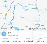 포항시 청하면 고현리 매봉산-고주산-신광면 호리 원법사